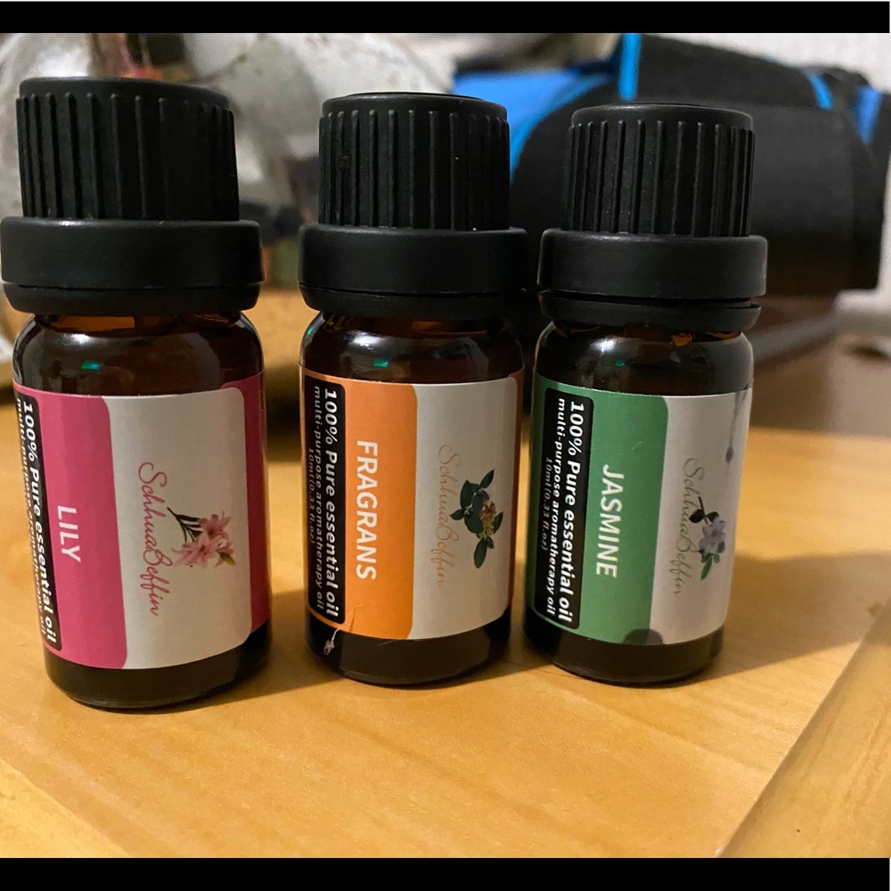 Three essential oils